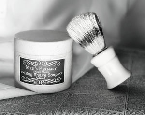 Bison Tallow and Buttermilk Mug Shave Soap Unscented