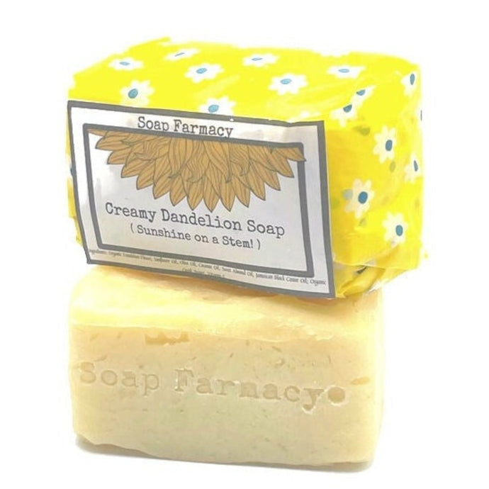 Goat Milk Tallow Dandelion Soap, Manuka Honey Unscented