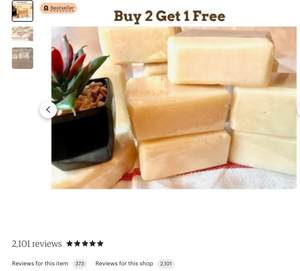 Goat Milk Soap Unscented Organic Bath Stash
