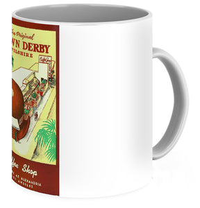 Wold Famous Brown Derby Menu Coffee Mug
