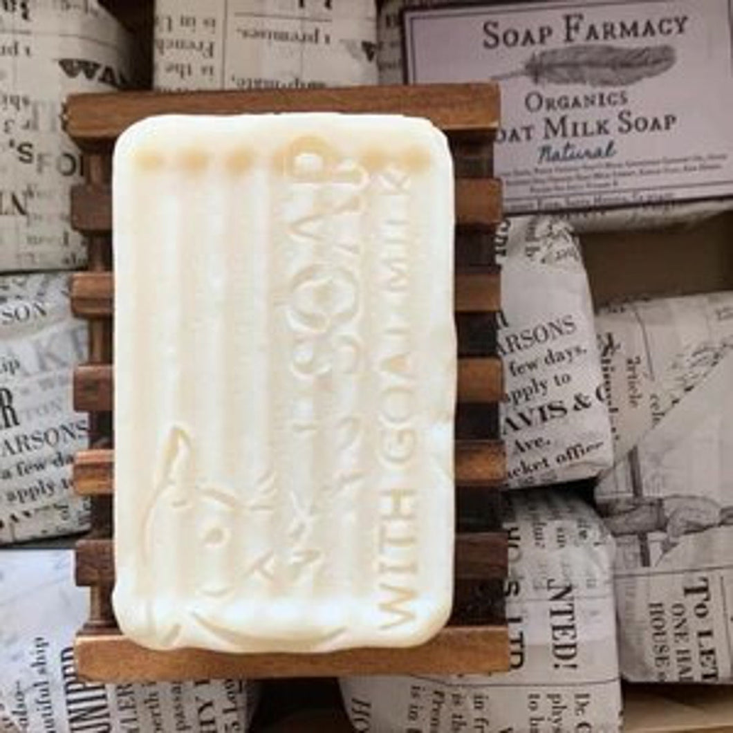 Creamy Organic Goat Milk Soap Unscented Handmade