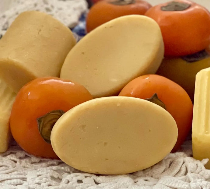 Persimmon and Tallow Soap, Mature Beautiful 2-Nonenal Unscented Body Bar