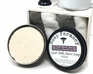 Old Style Mug Shave Soap + Cup, Organic Goat Milk, Bison Tallow