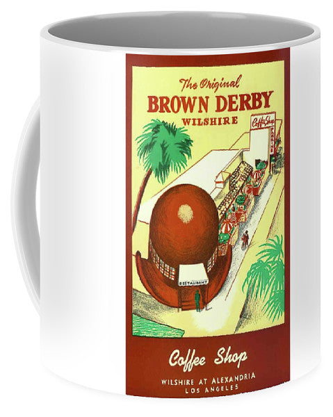 Wold Famous Brown Derby Menu Coffee Mug