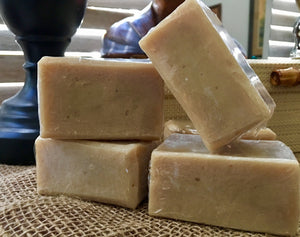Handcrafted Honey Oat and Coconut Milk Soap