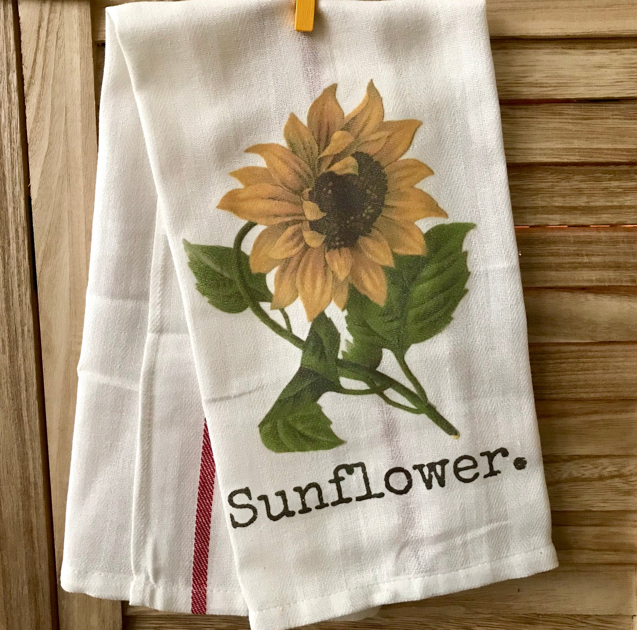 Sunflower Farm House Kitchen Dish Towel – Chesilhurst Farm