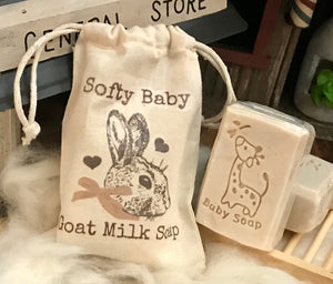 Creamy Organic Goat Milk Baby Soap, Unscented Original