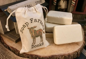 Donkey Milk Soap, Natural Unscented, Buy 2 Get 1 Free