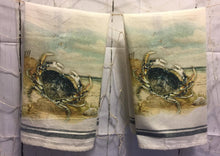 Atlantic Blue Crab Dish Towels | Kitchen Towels - 18"x 28"