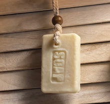 Donkey Milk Soap On A Rope, Natural