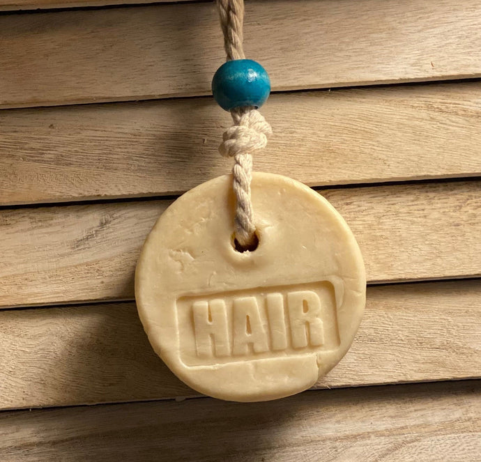 Coconut Milk Solid Shampoo Bar Soap On A Rope