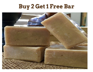 Goat Milk and 20+ Manuka Honey Soap, Buy 2 Get 1 Free |